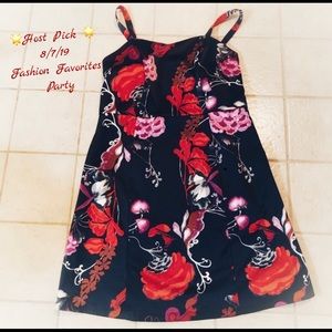 Lane Bryant Cocktail/Homecoming Floral Print Dress
